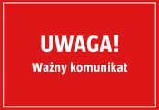 KOMUNIKAT!