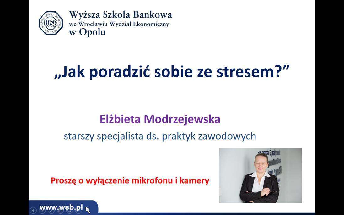 ZSB na warsztatach on-line