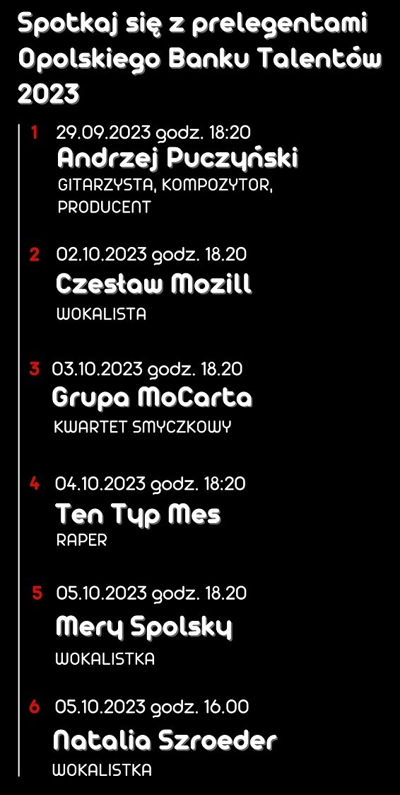 Czesław Mozill, Grupa MoCarta, Ten Typ Mes – Opolski Bank Talentów