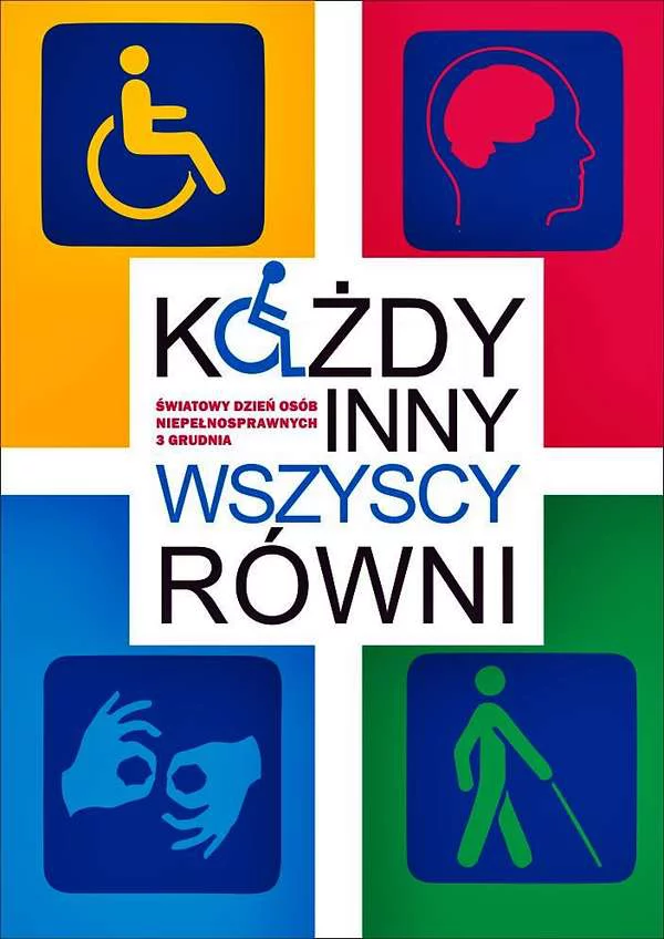 3 grudnia Międzynarodowy Dzień Osób Niepełnosprawnych