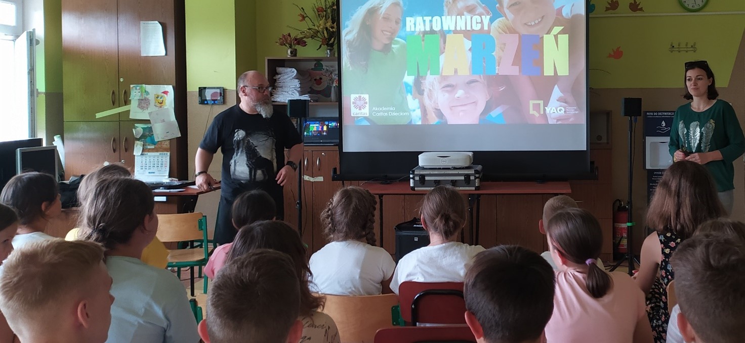 Ratownicy Marzeń – program profilaktyczny w Zespole Szkół Budowlanych