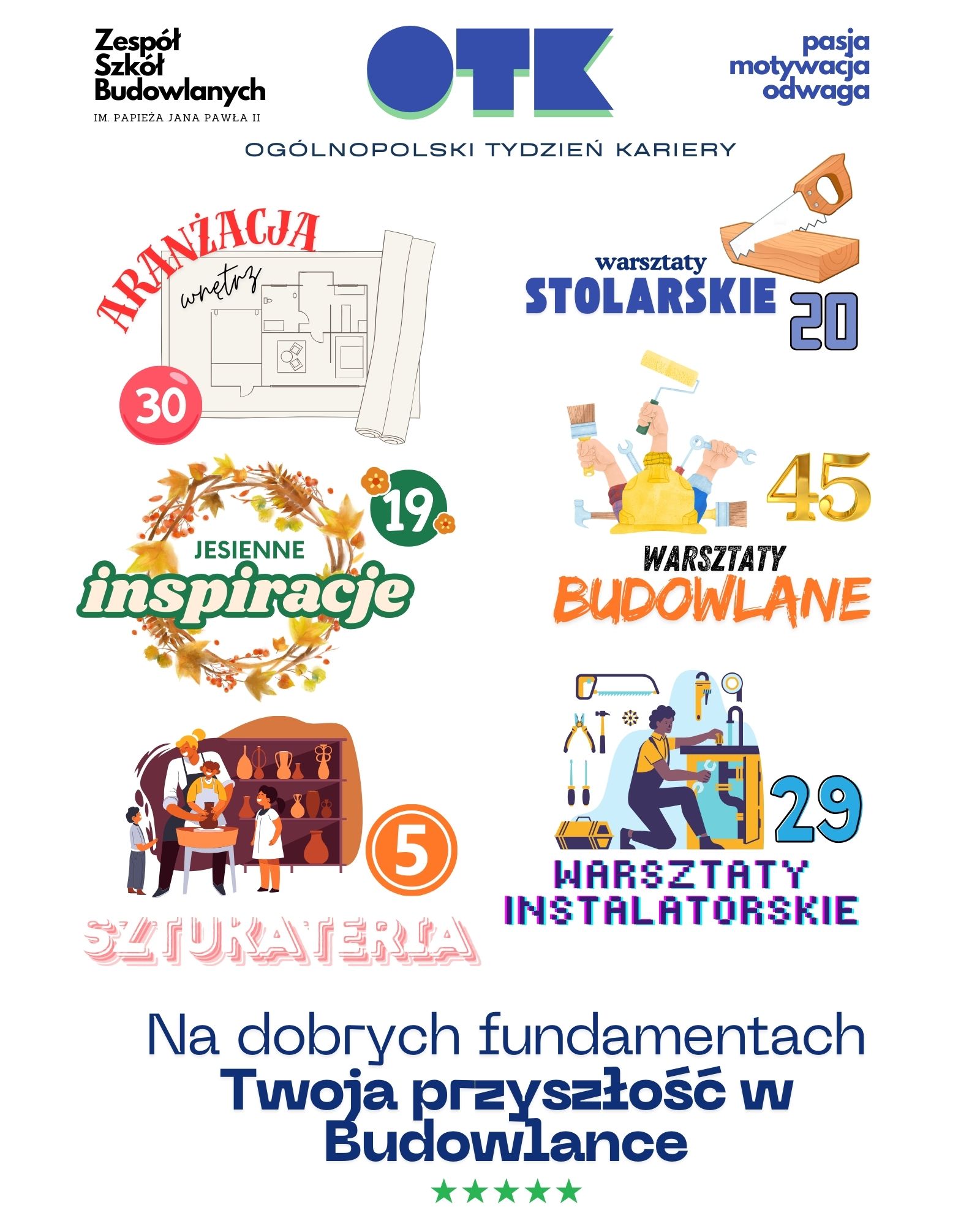 Warsztaty „Na dobrych fundamentach -Twoja Przyszłość w Budowlance” w ramach OTK