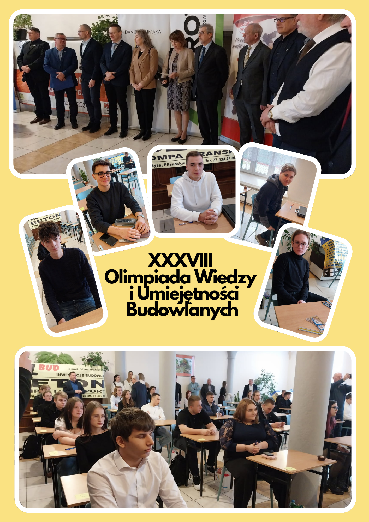 XXXVIII Olimpiada Wiedzy i Umiejętności Budowlanych