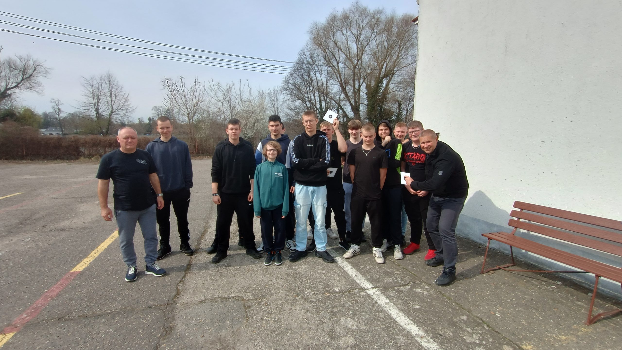 Wyjście klasy 1B na strzelnicę sportową