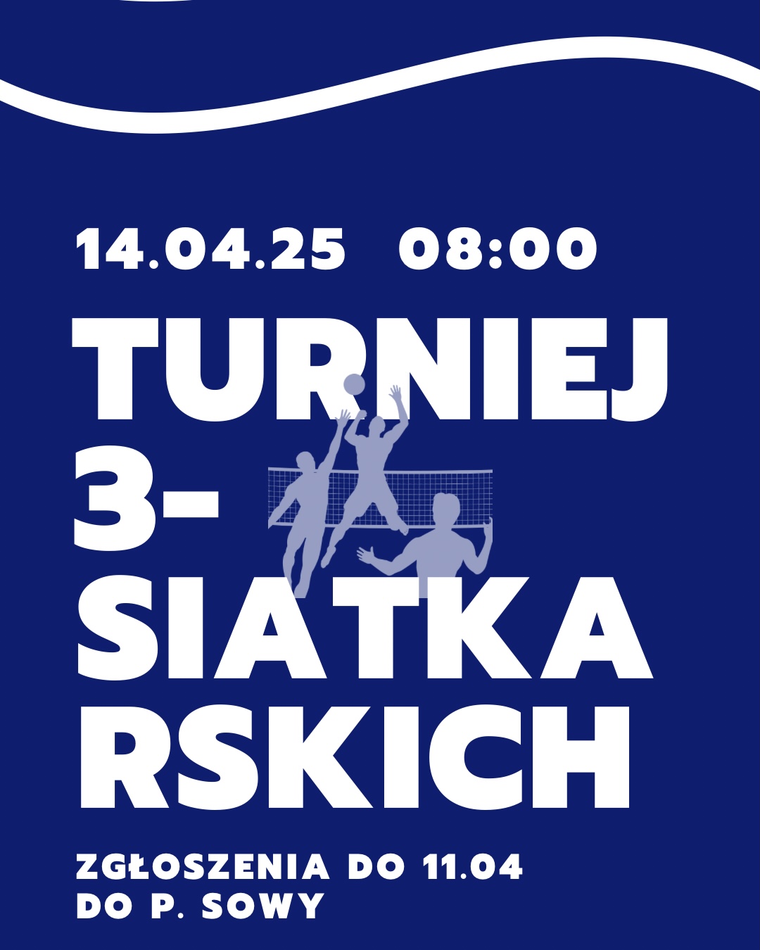 Turniej 3-SIATKARSKICH 14.04.25 r.
