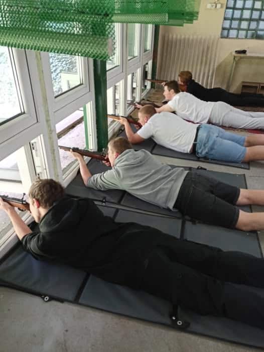 Zakończenie cyklu szkoleń strzeleckich dla uczniów klas pierwszych