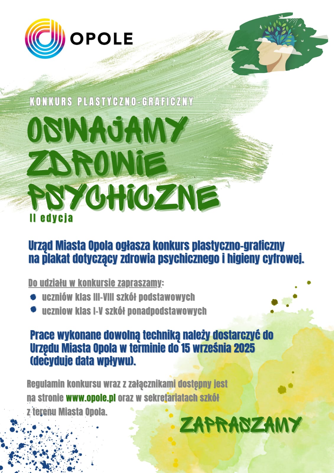 Konkurs – Oswajajmy zdrowie psychiczne