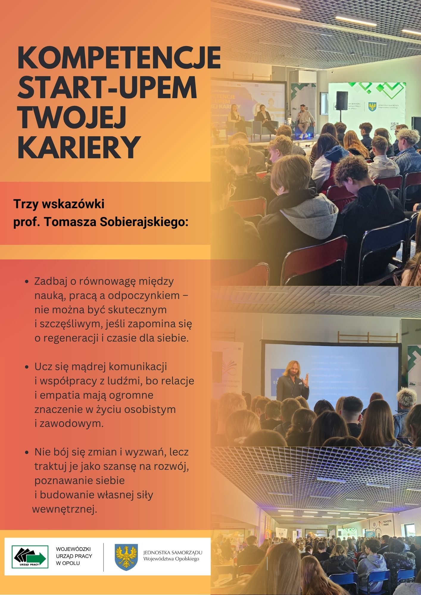 „Kompetencje start-upem Twojej kariery”