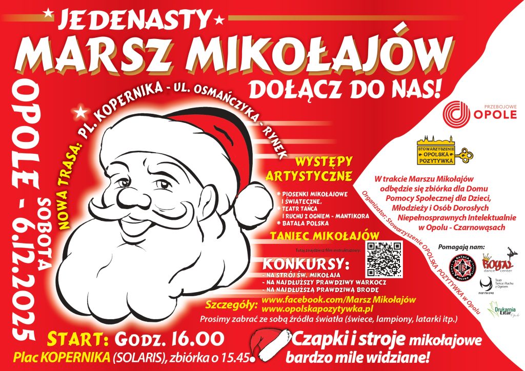 Marsz Mikołajów- poszukujemy wolontariuszy!