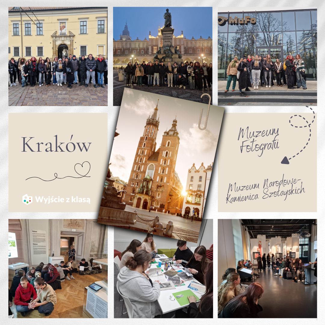 Kraków pełen inspiracji- przedsięwzięcie „Wyjście z klasą”